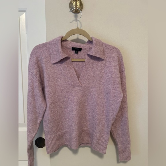 Jcrew super soft collared sweater. Size xs. - Picture 1 of 4